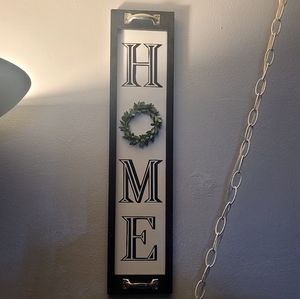 "Home" wall art